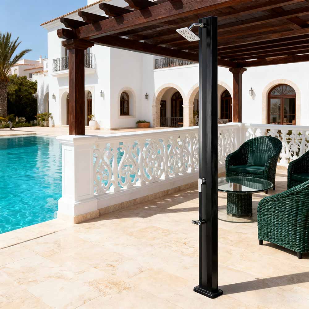 LY30L02 আউটডোর রেইন শাওয়ার হেড একক-লিভার শাওয়ার স্ট্যান্ড