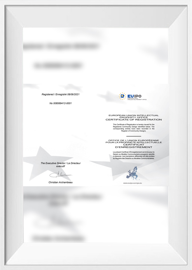 ইইউ ডিজাইন সার্টিফিকেট